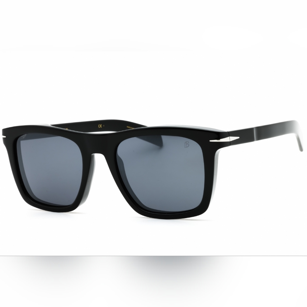 DAVID BECKHAM DB 7000/S    Black Square Sunglasses